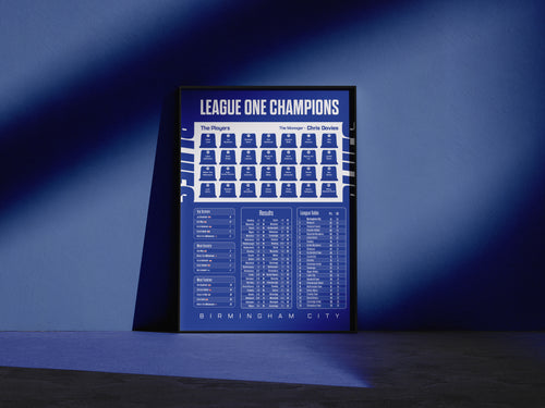 Birmingham City League One Champions